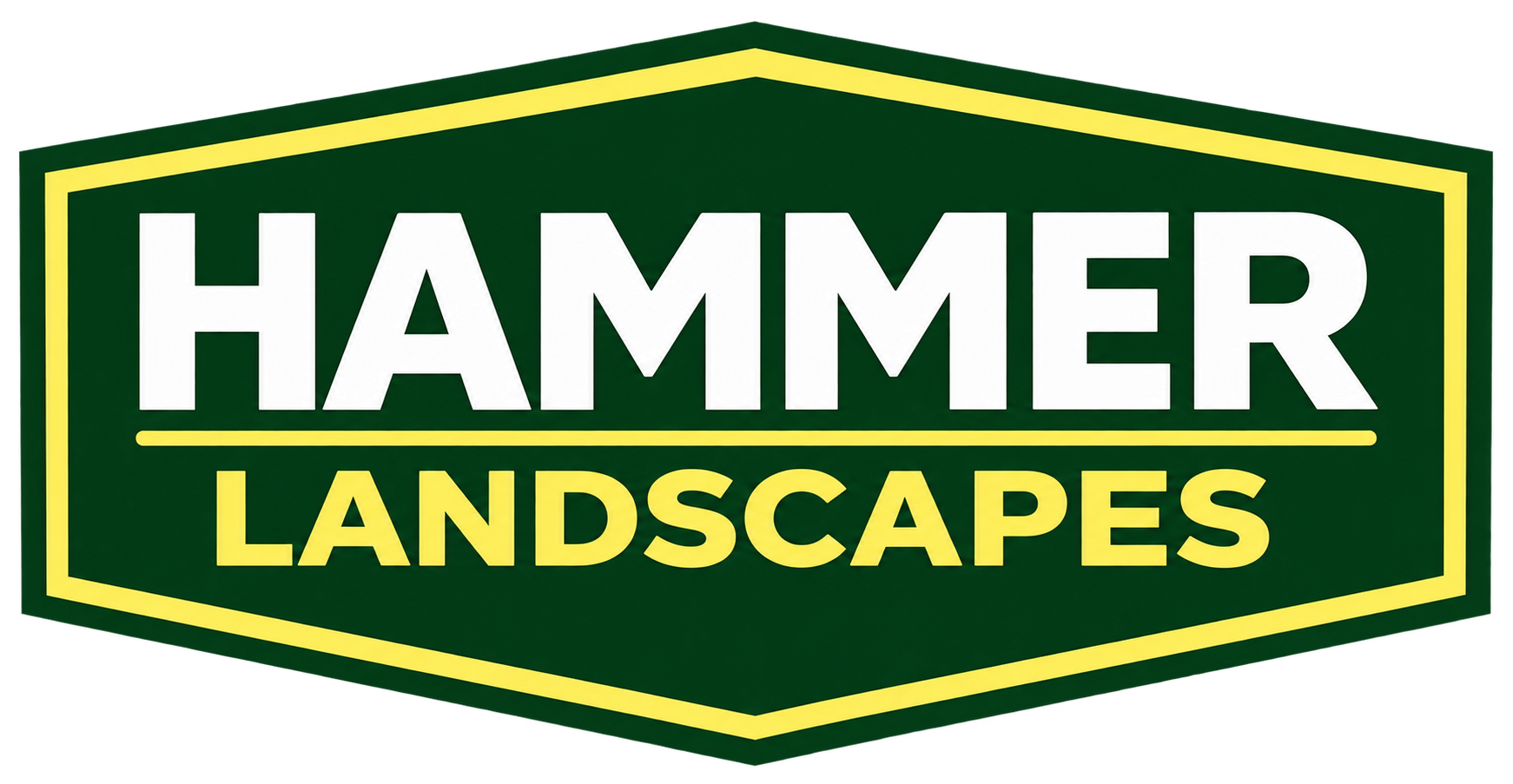 Hammer Landscapes shield logo